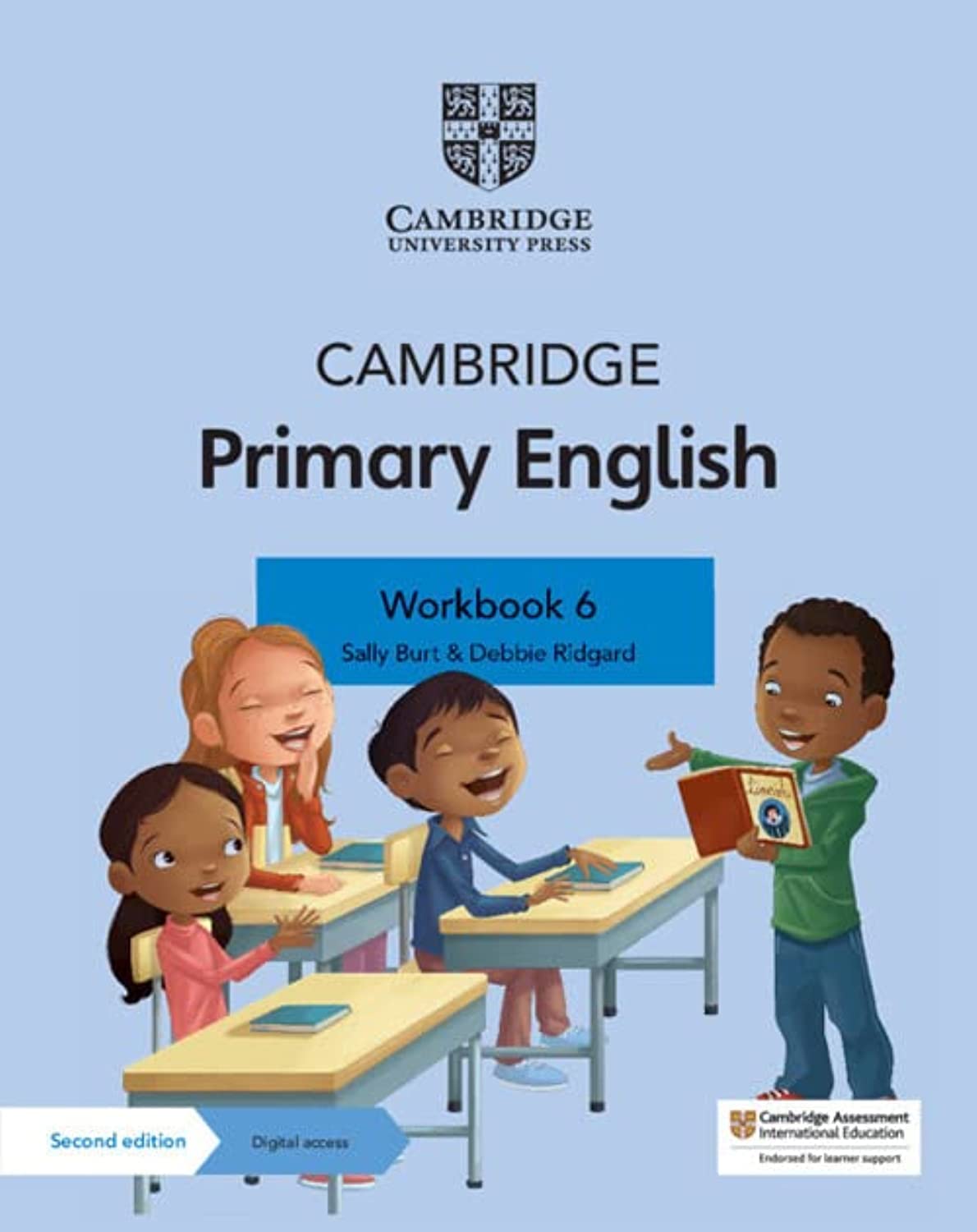 Cambridge Primary English Workbook 6 with Digital Access (1 Year) | Sally Burt, Debbie Ridgard