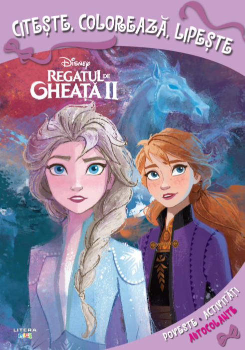 Disney – Regatul de Gheata II – Citeste, coloreaza, lipeste | carturesti.ro