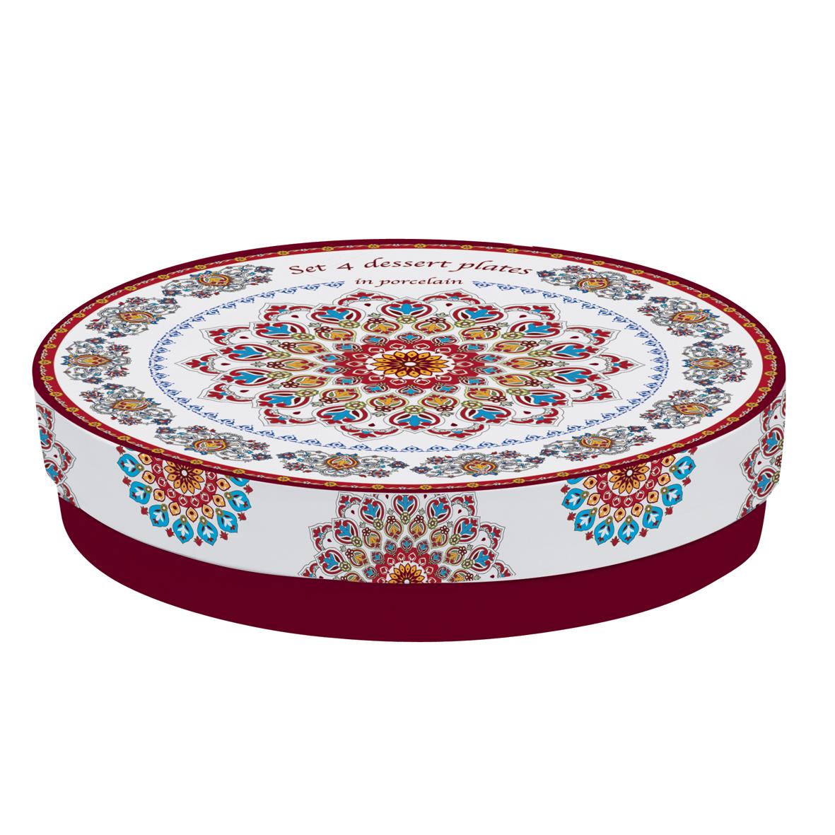 Set 4 farfurii pentru desert - Bohemian | Easy Life - 1 | YEO