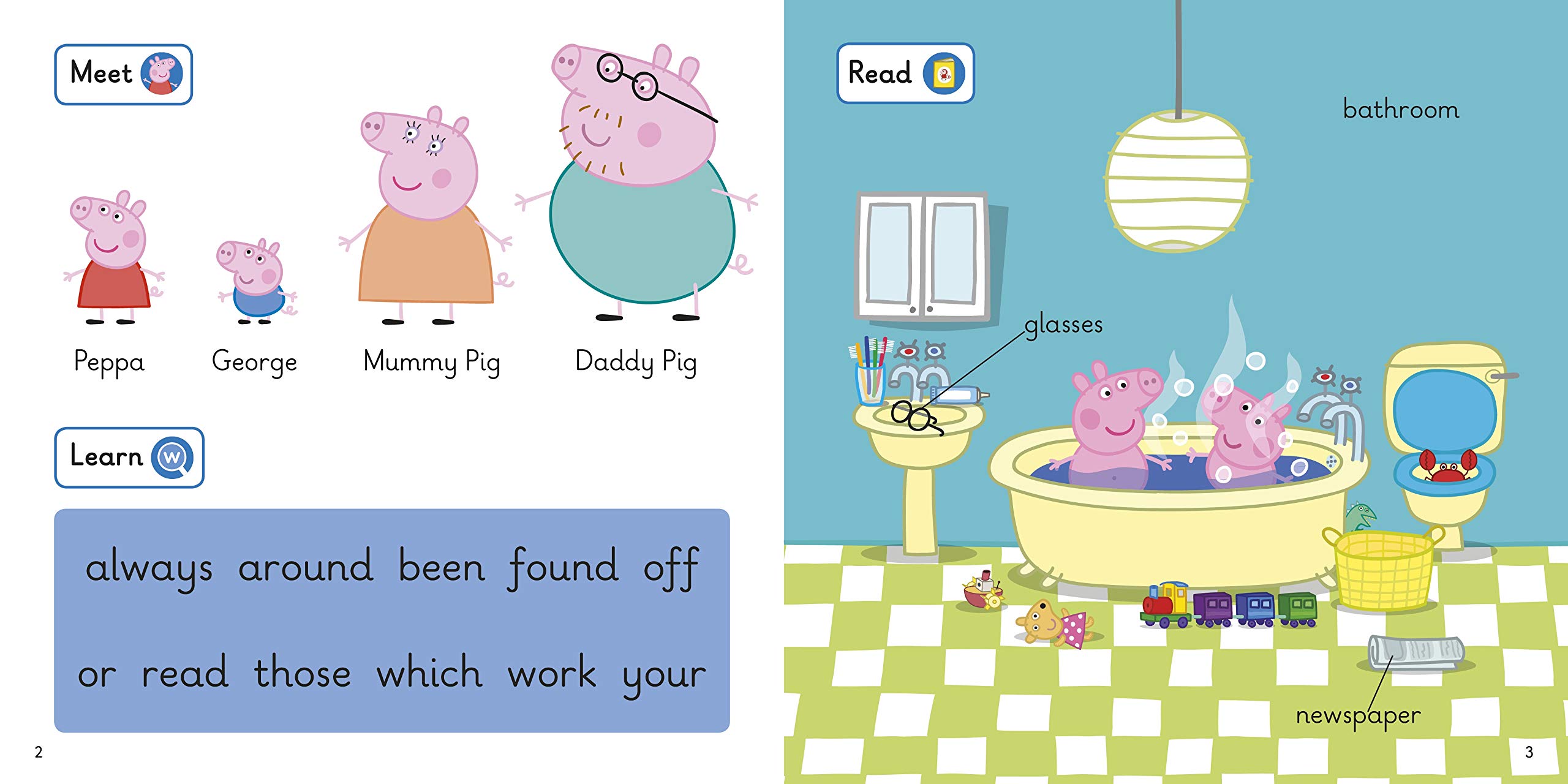 Daddy Pig Loses His Glasses |