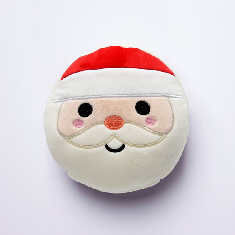 Relaxeazzz Christmas Santa Round Travel Pillow & Eye Mask | Puckator