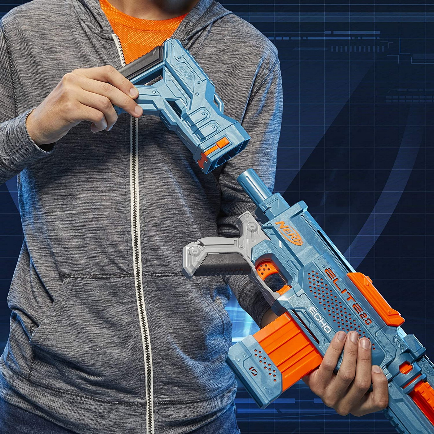 Blaster Nerf Elite 2.0 - Echo CS-10 | Nerf - 7 | YEO