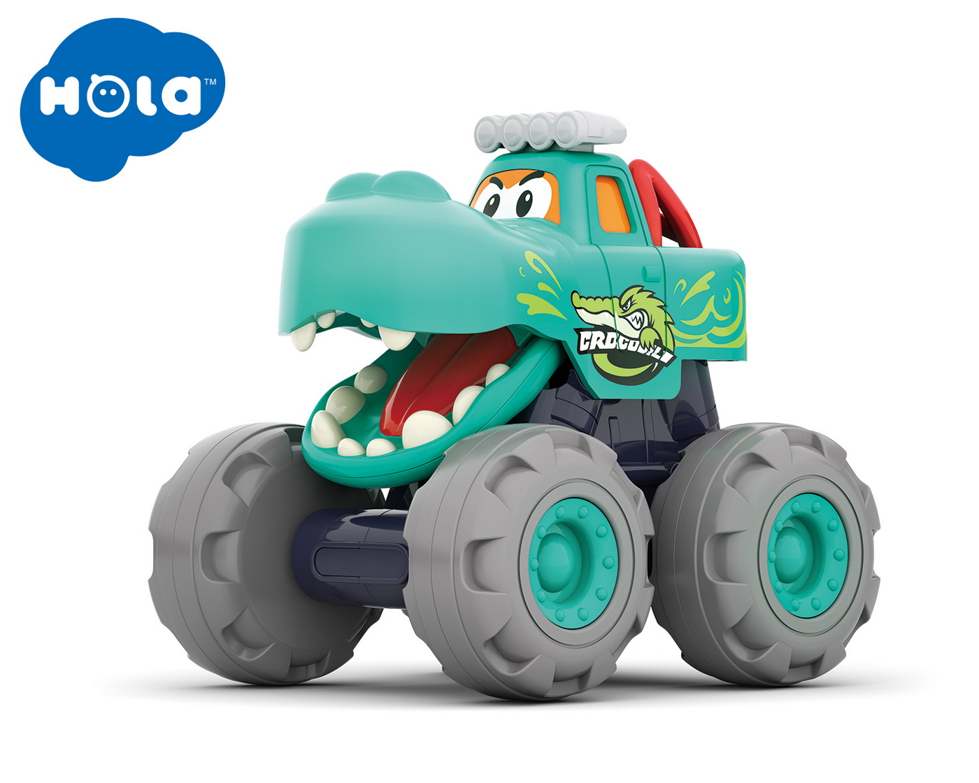 Masinuta Bebe Monster Truck Crocodilul | Hola - 4 | YEO