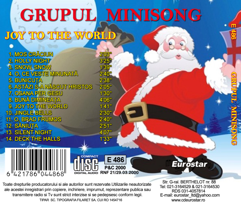 Joy To The World | Grupul vocal Minisong