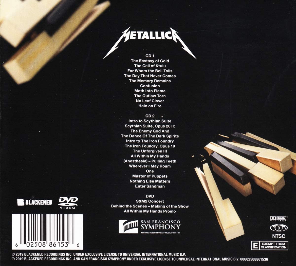 S&M2 (2xCD/DVD) | Metallica, San Francisco Symphony image1