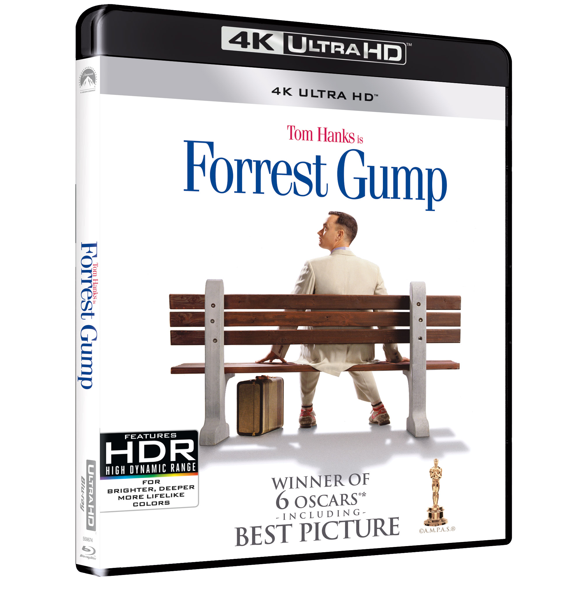 Forrest Gump 4K UHD (Blu Ray Disc) / Forrest Gump | Robert Zemeckis