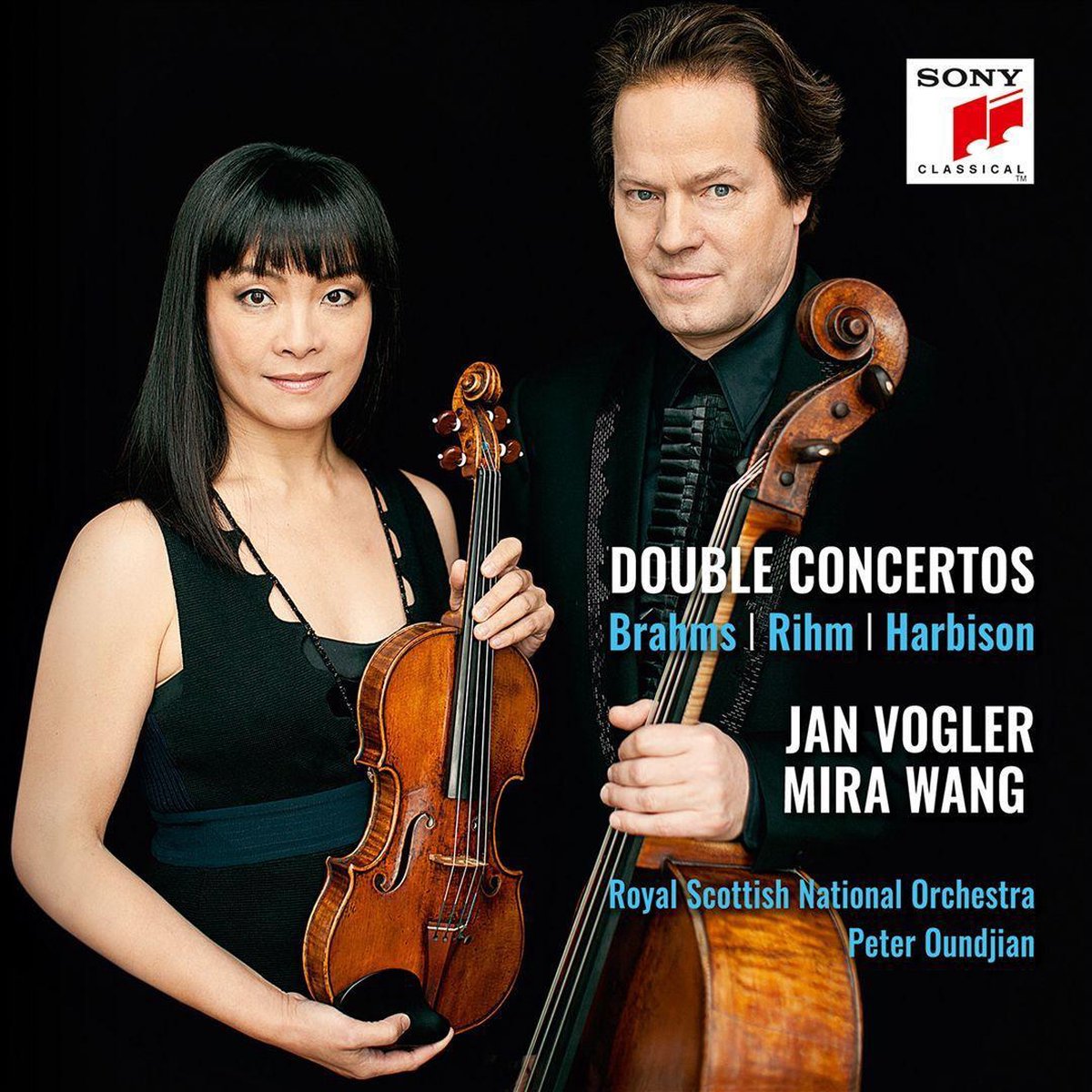 Brahms, Rihm, Harbison: Double Concertos | Royal Scottish National Orchestra, Mira Wang, Jan Vogler - 1 | YEO