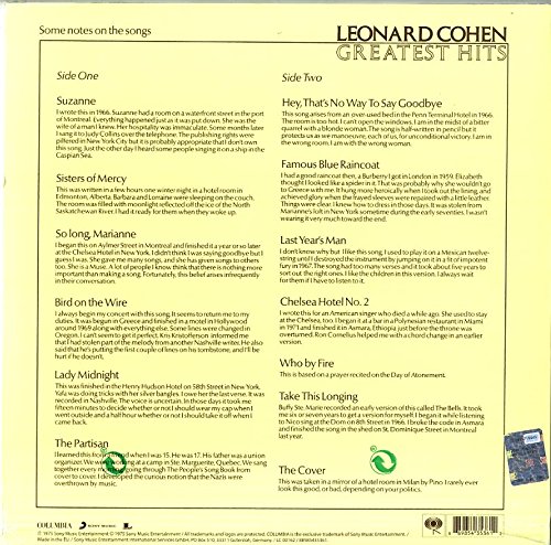 Greatest Hits – Vinyl | Leonard Cohen carturesti.ro poza noua