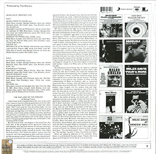 Miles Davis\' Greatest Hits - Vinyl | Miles Davis