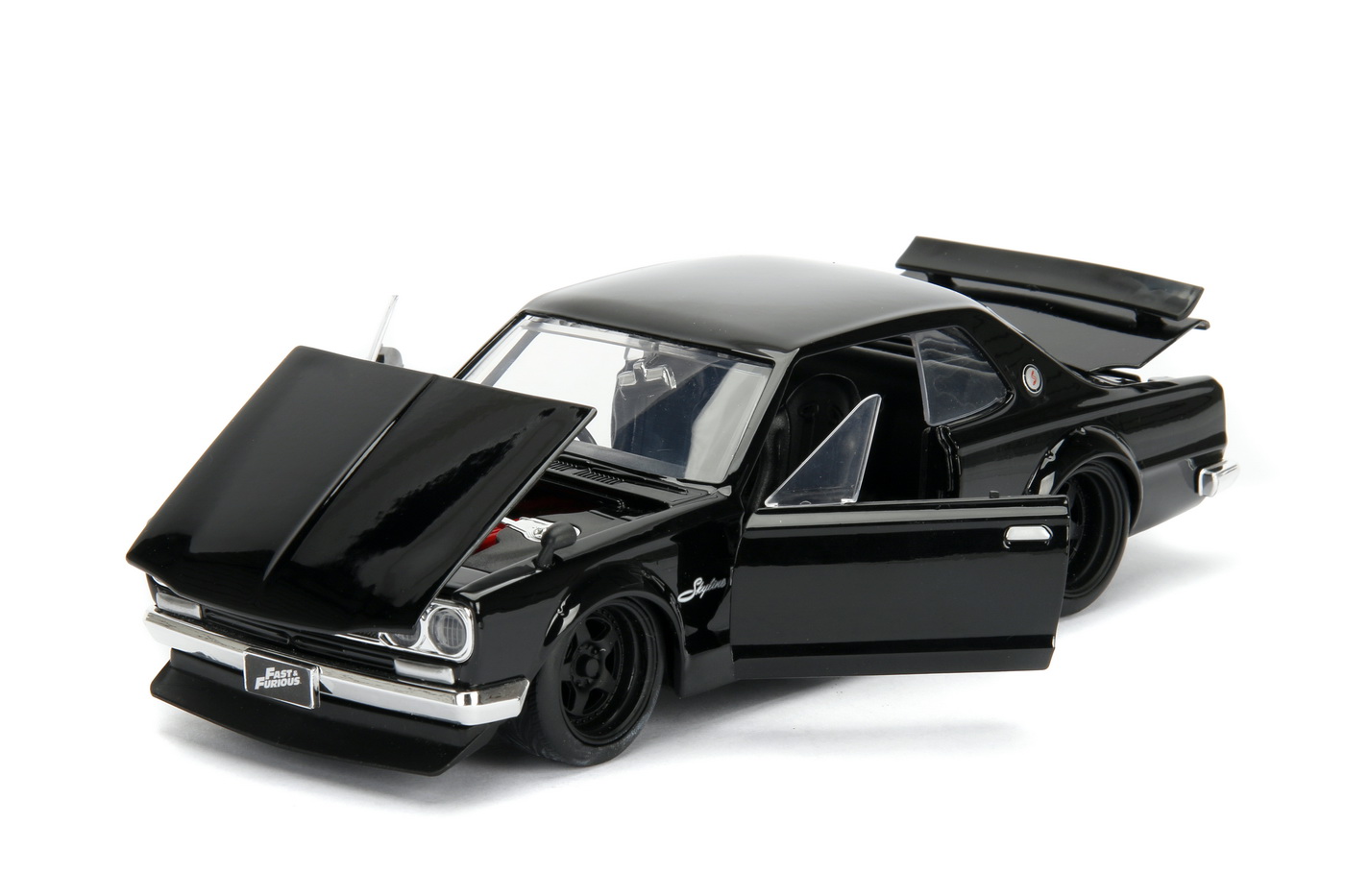 Masinuta Metalica Fast And Furious 1971 Nissan Skyline Scara 1 La 24 | Jada Toys - 1