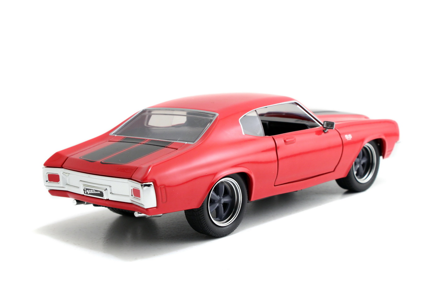 Masinuta Metalica Fast And Furious 1970 Chevy Chevelle Scara 1 La 24 | Jada Toys - 5