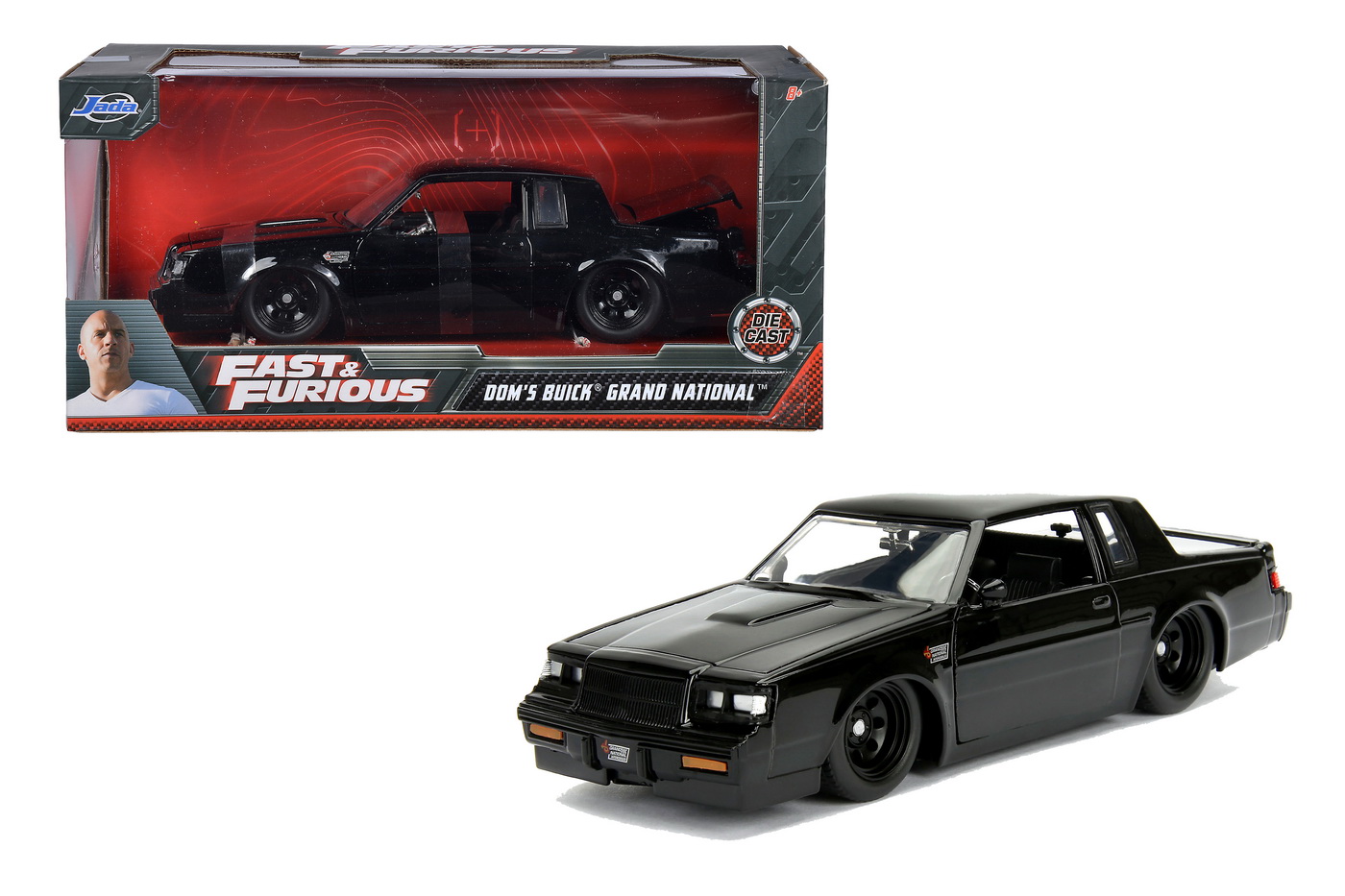 Masinuta Metalica Fast And Furious 1987 Buick Scara 1 La 24 | Jada Toys