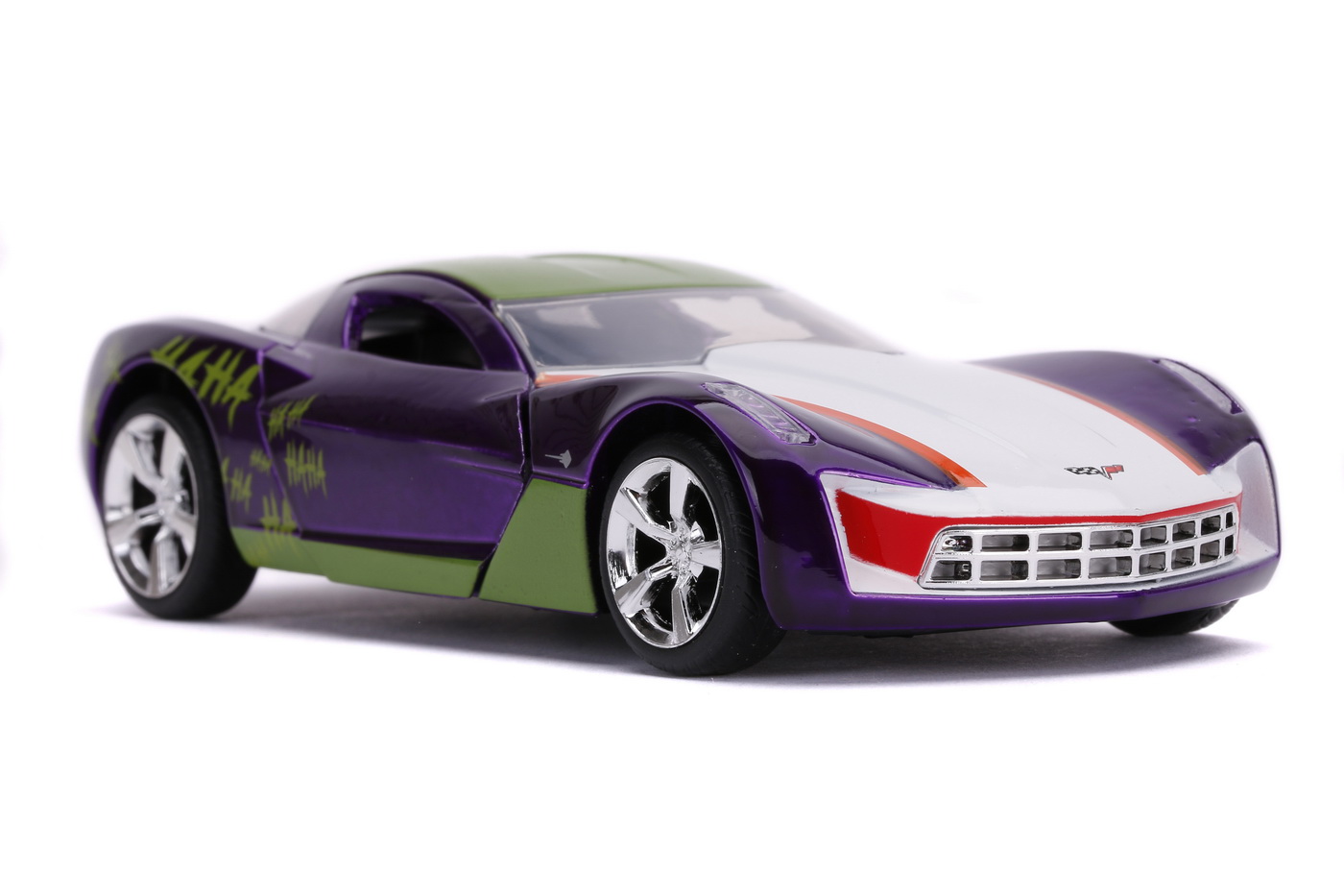Masinuta Metalica Joker 2009 Chevy Corvette Stingray Scara 1:32 | Jada Toys - 4
