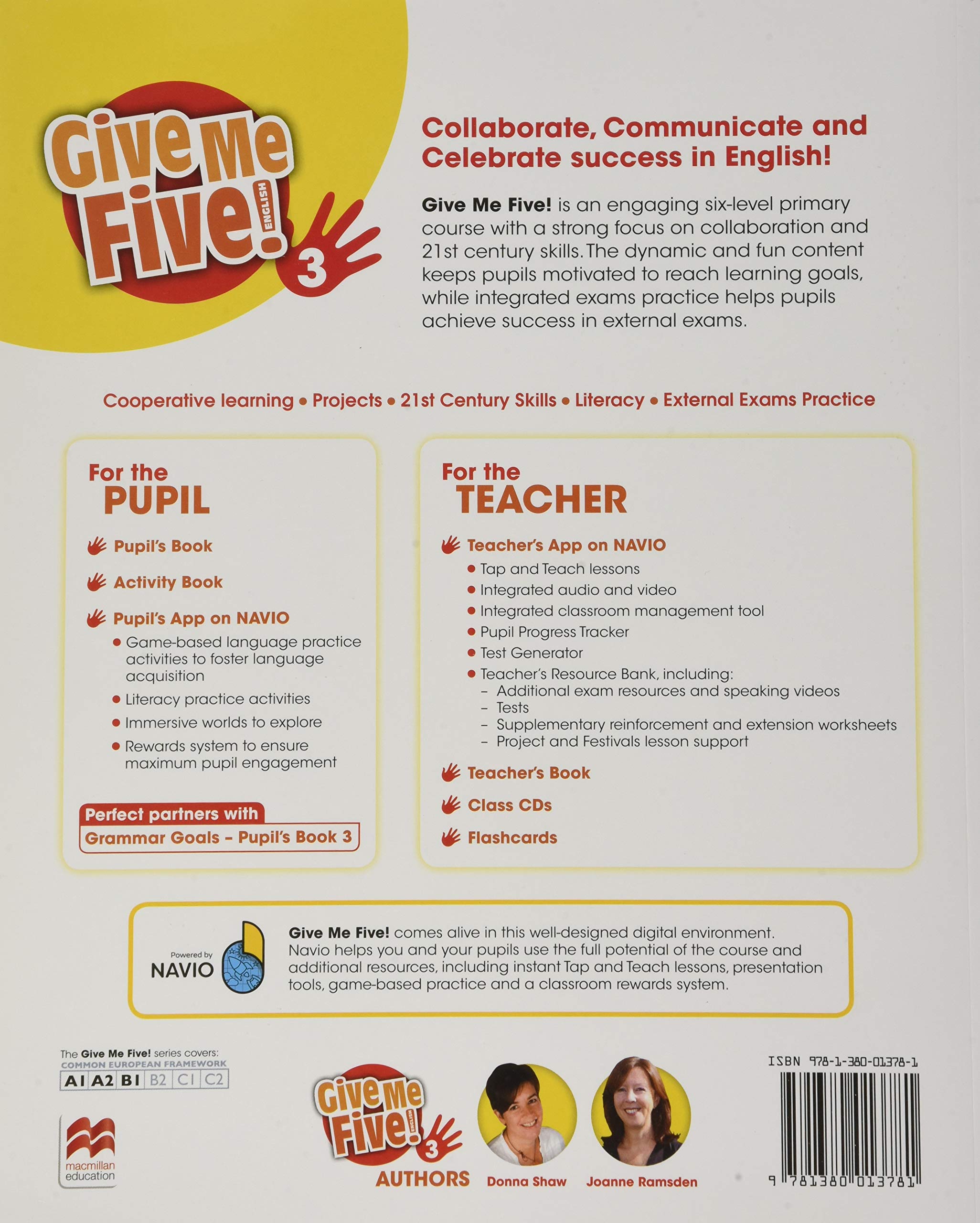 Give Me Five! Level 3 Activity Book | Donna Shaw