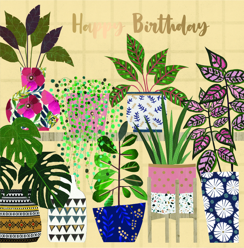Felicitare - Many Flowers - Happy Birthday | Ling Design
