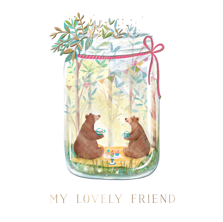 Felicitare - My Lovely Friend | Ling Design