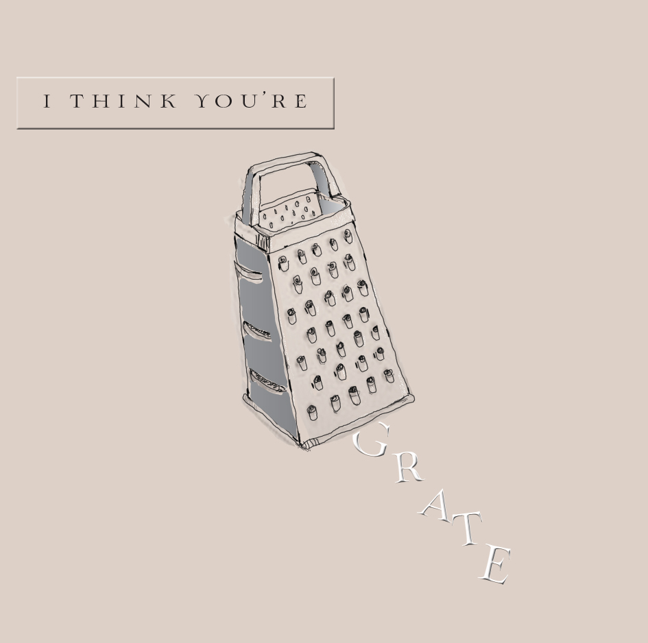 Felicitare - I think you`re Grate | Ling Design