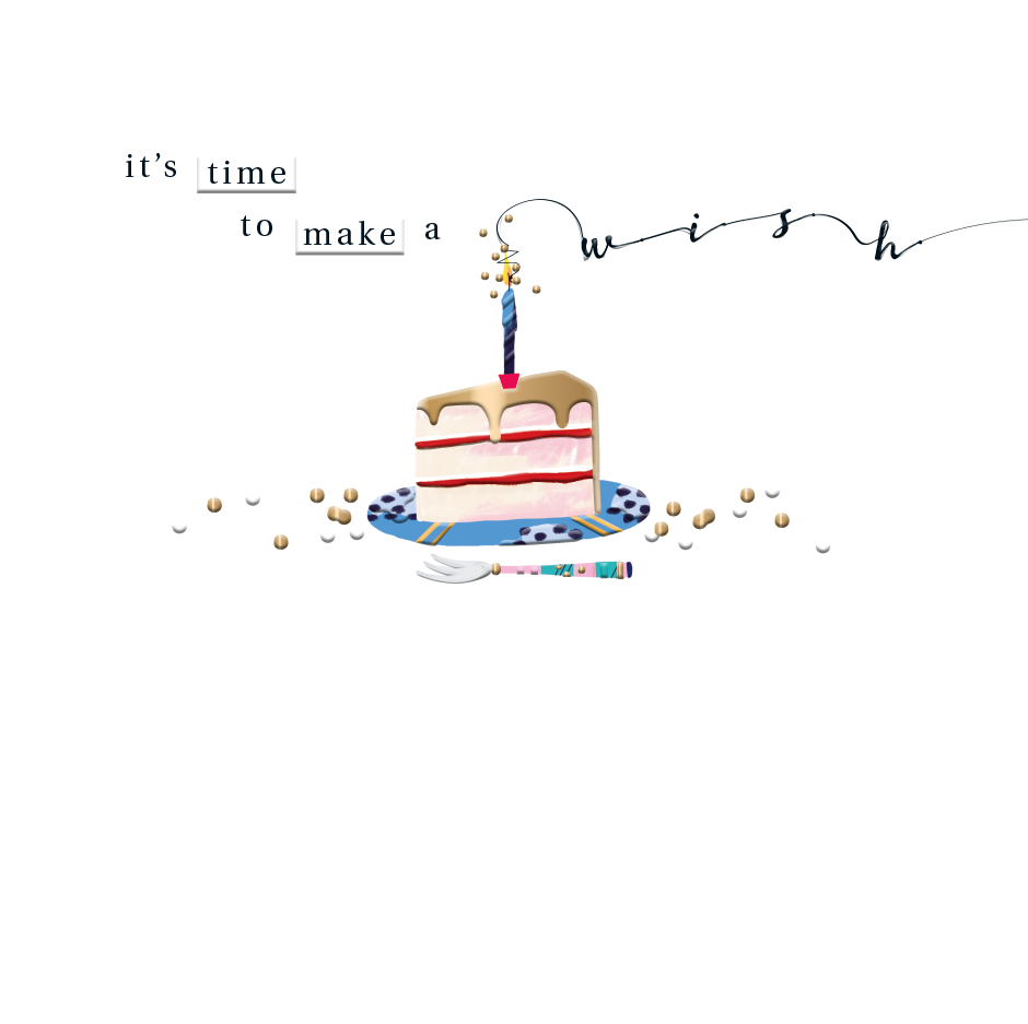 Felicitare - It`s time to make a wish | Ling Design