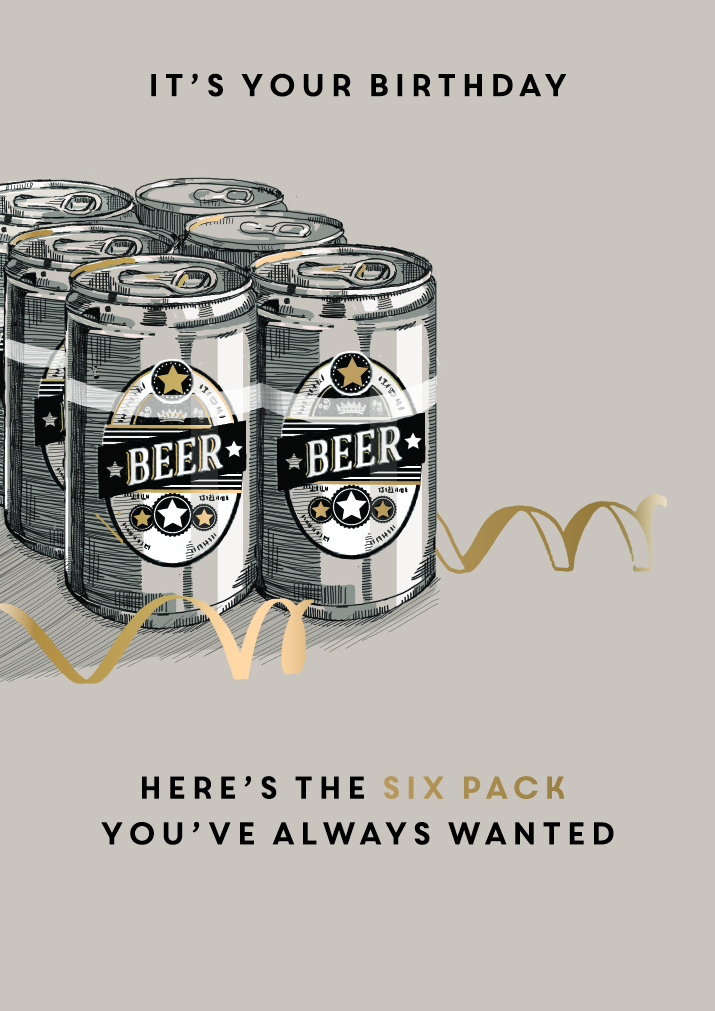 Felicitare - Beer Birthday | Ling Design