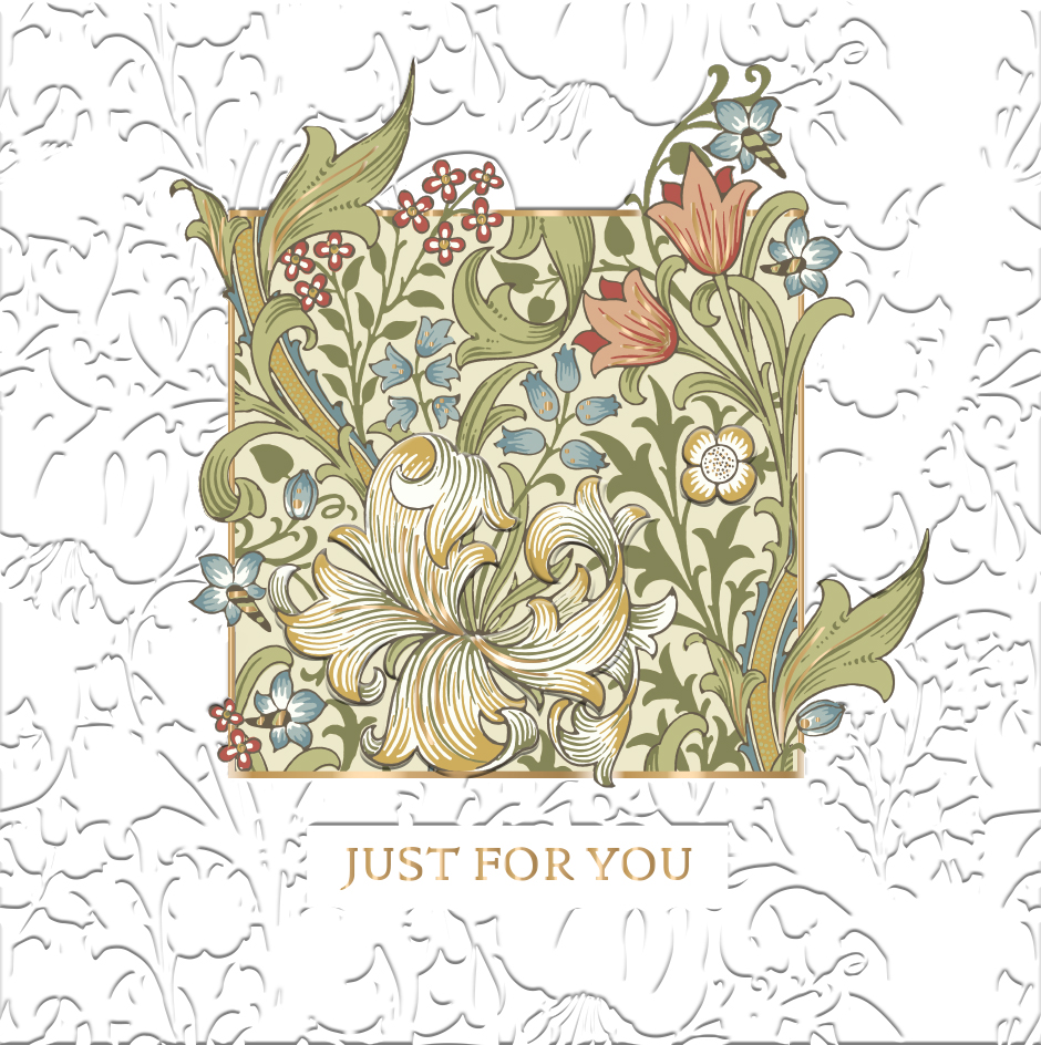 Felicitare - William Morris - Just for you | Ling Design