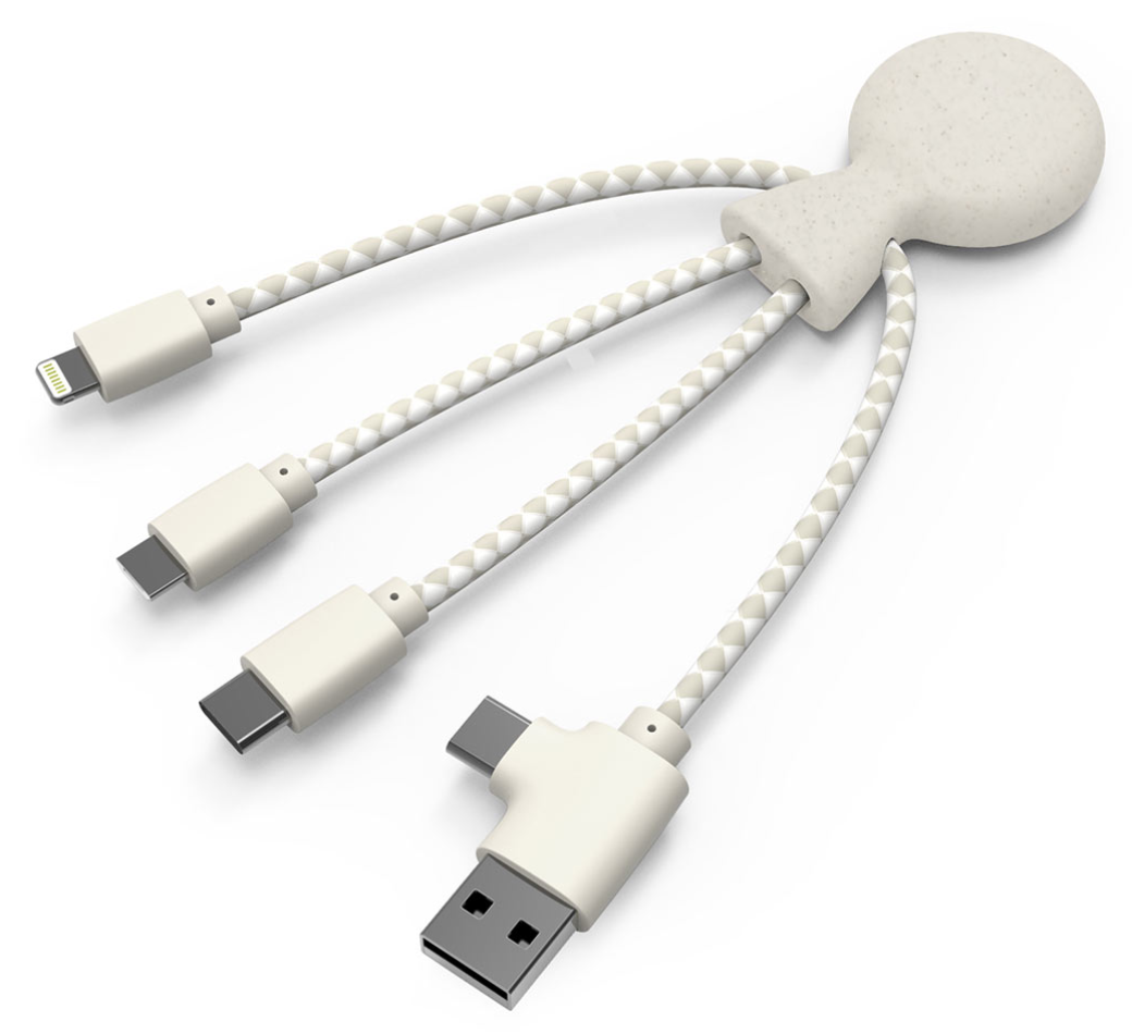 Adaptor portabil - Mr Bio Eco-Friendly - Wheat White | Xoopar