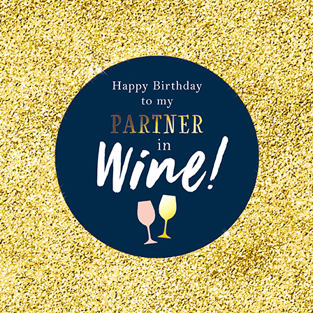 Felicitare - Partner in Wine | Great British Card Company