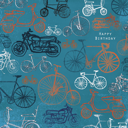 Felicitare - Bikes | Great British Card Company