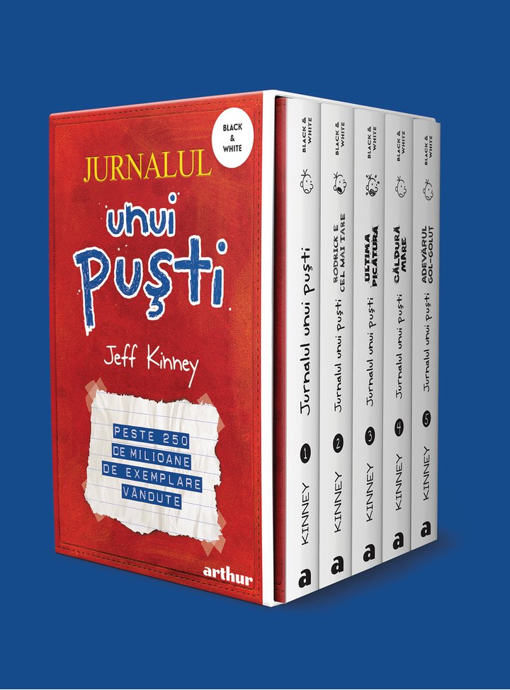 Pachet – Jurnalul unui pusti | Jeff Kinney Arthur poza bestsellers.ro