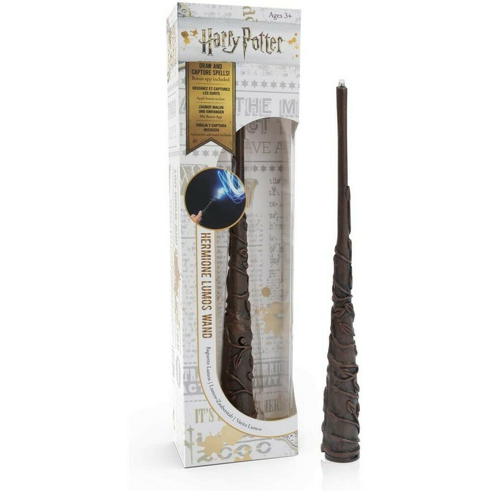  Bagheta Harry Potter - Lumos Wands - Hermione, 18cm | AbyStyle 
