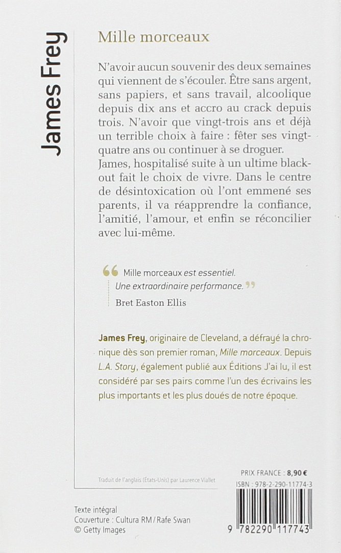 Mille morceaux | James Frey - 1 | YEO