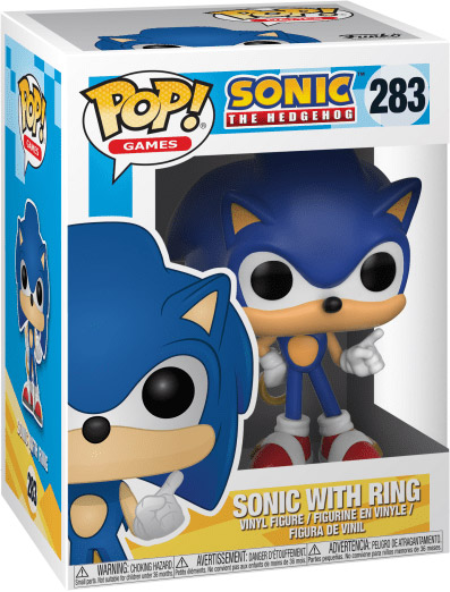 Figurina - Sonic the Hedgehog - Sonic with Ring | Funko - 1 | YEO