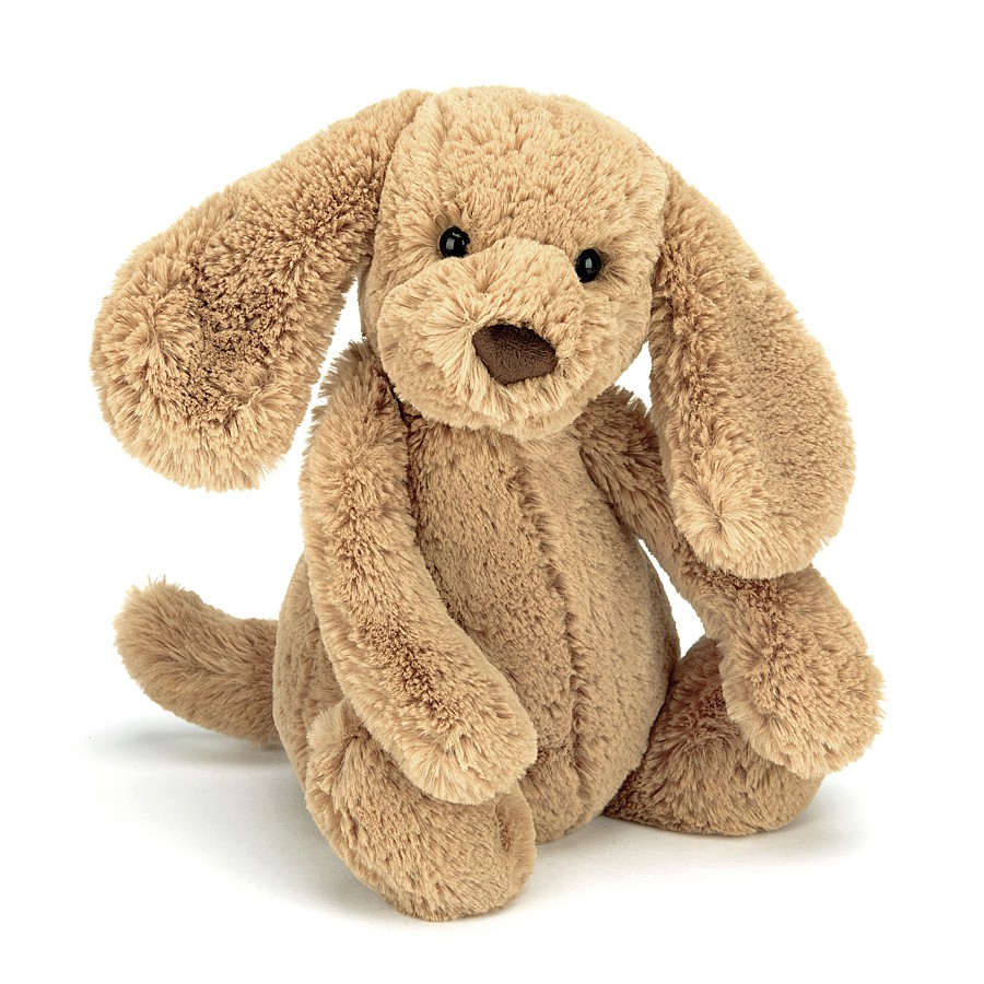 Jucarie de plus - Bashful Toffee Puppy, 18cm | Jellycat