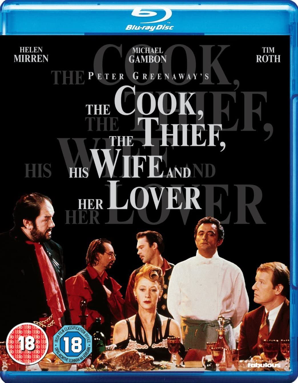The Cook, The Thief, His Wife and Her Lover - Blu Ray Disc | Peter Greenaway