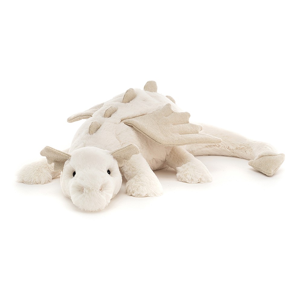 Jucarie de plus - Snow Dragon, 50cm | Jellycat