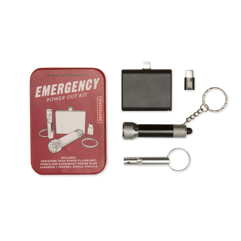  Emergency Power Out Kit | Kikkerland 