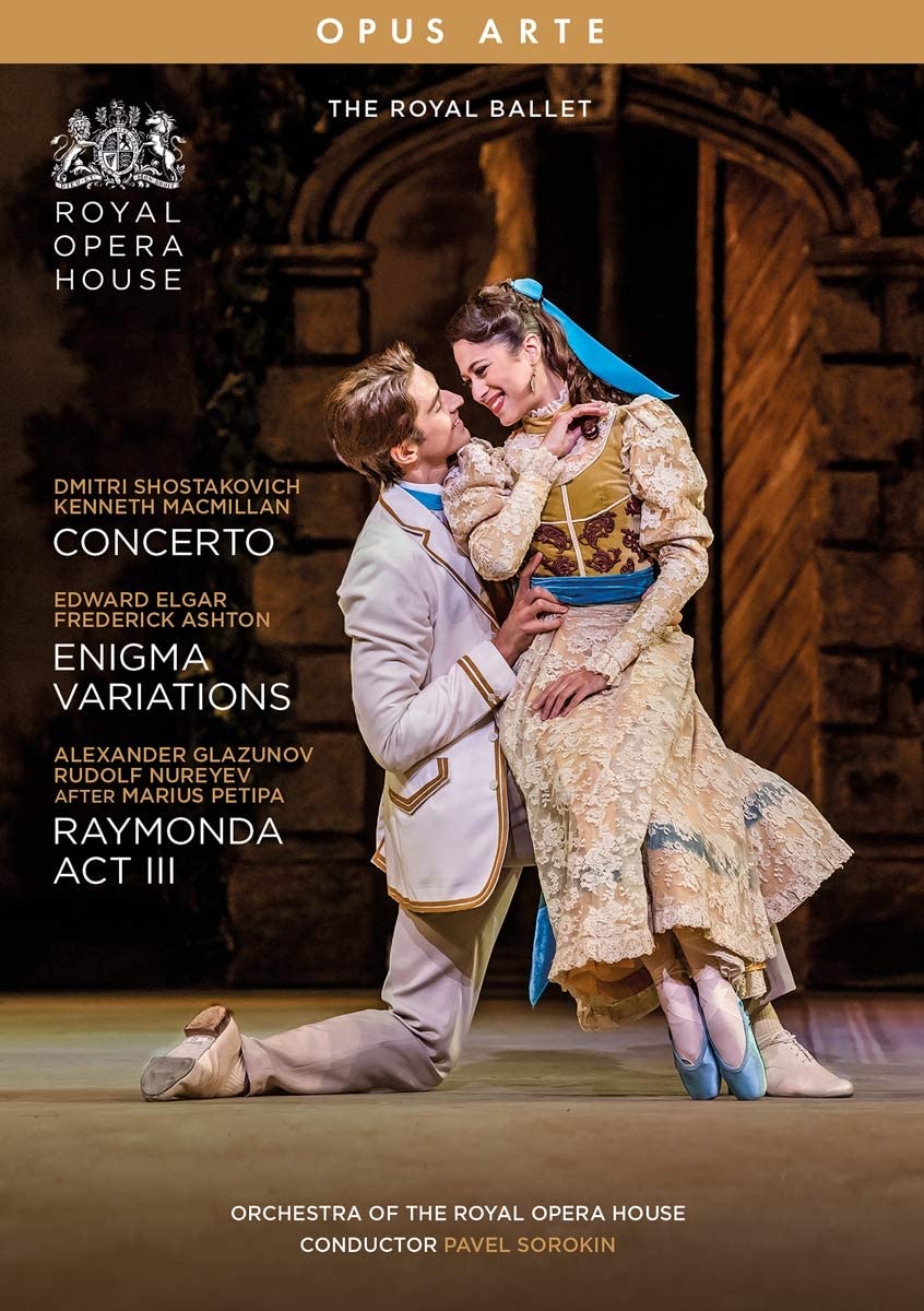 Concerto / Engima / Raymonda (DVD) | The Royal Ballet, Orchestra of the Royal Opera House, Pavel Sorokin, Vasko Vassilev, Anna Rose O\'Sullivan, Kevin O\'Hare, Christopher Carr - 1 | YEO