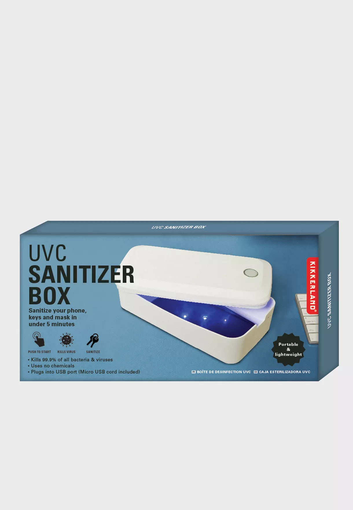 Sterilizator - UVC Sanitizer Box | Kikkerland - 3 | YEO