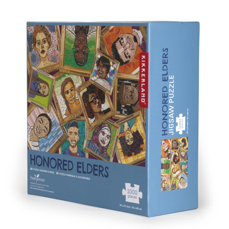 Puzzle 1000 piese - Honored Elders | Kikkerland