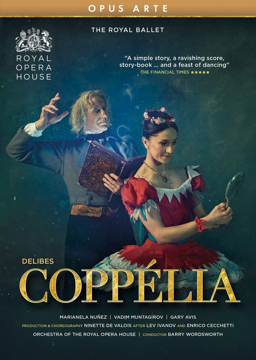Delibes: Coppelia (DVD) | Marianela Nunez, Vadim Muntagirov, Orchestra of the Royal Opera House, Barry Wordsworth