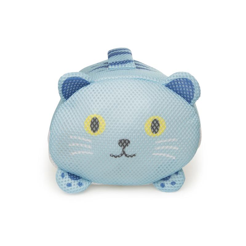 Saculet rufe - Handy Cat Laundry Bag, albastru | Kikkerland - 2 | YEO