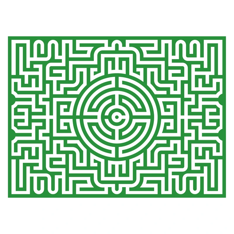 Puzzle 1000 piese - Labyrinth | Kikkerland - 1