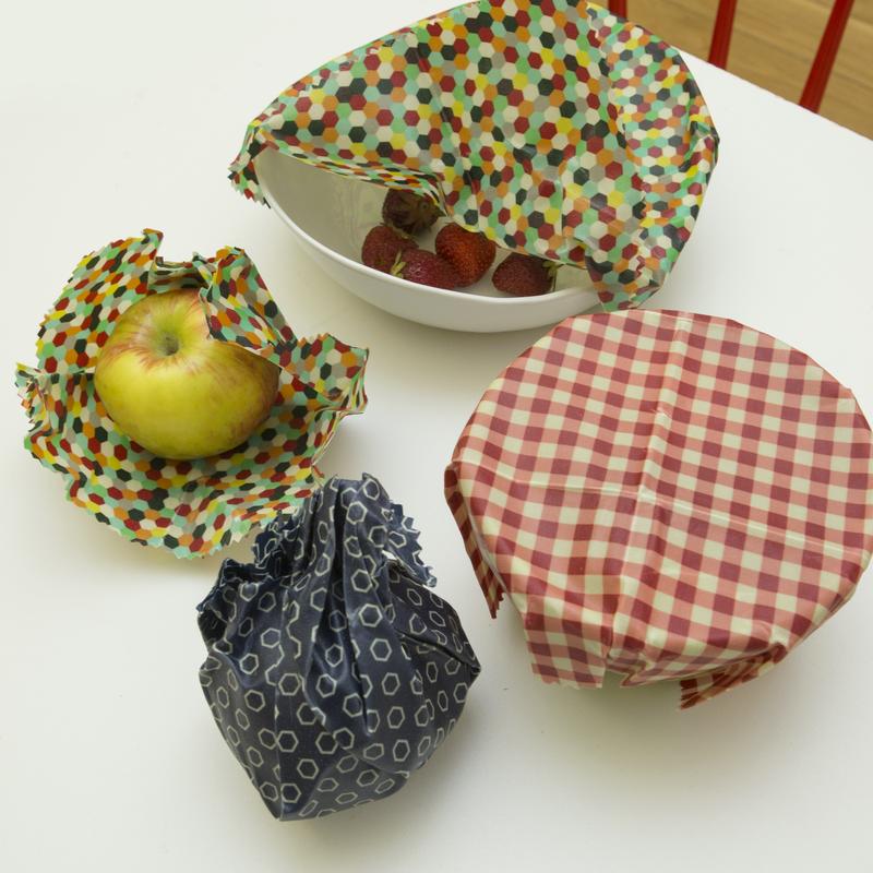 Servetele reutilizabile - Beewax Wraps Multicolor | Kikkerland - 1 | YEO