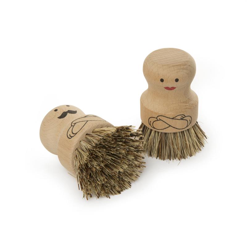 Perie vase - Mr. & Mrs. Scrubber- mai multe modele | Kikkerland - 2 | YEO