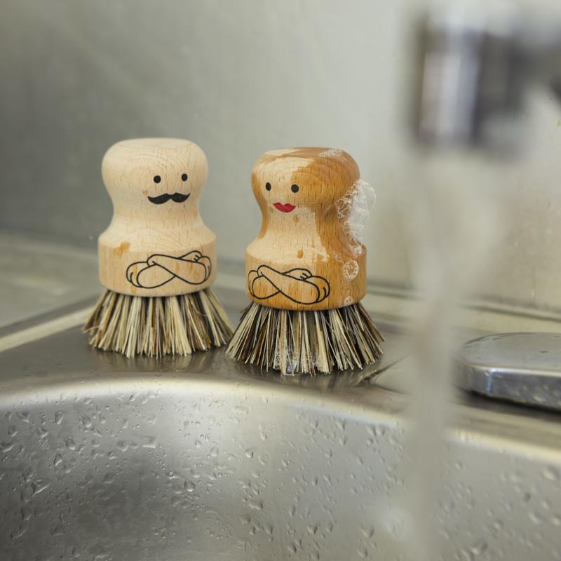 Perie vase - Mr. & Mrs. Scrubber- mai multe modele | Kikkerland - 1 | YEO