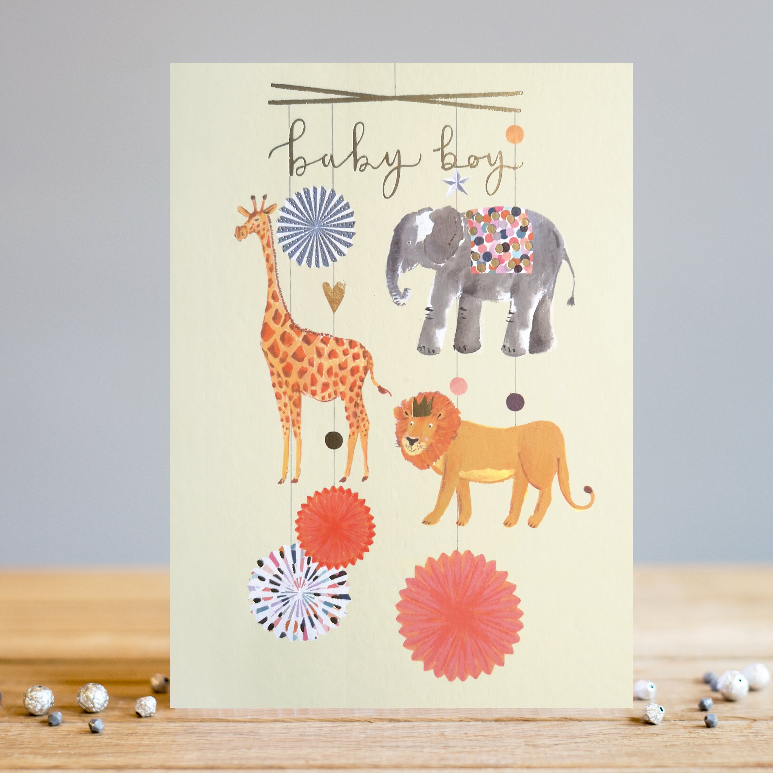 Felicitare - Baby Boy Mobile | Louise Tiler Designs