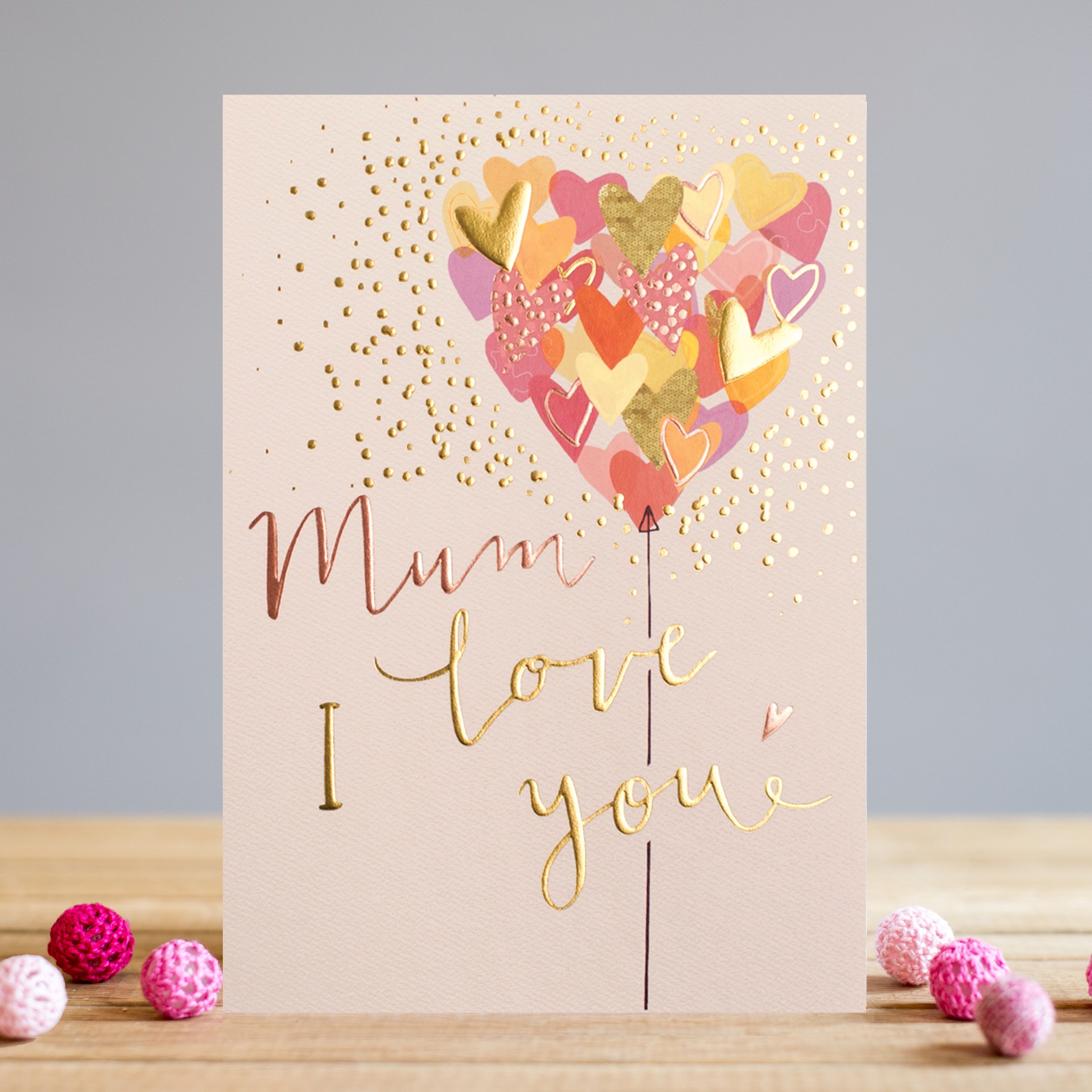 Felicitare - Mum Heart Balloon | Louise Tiler Designs