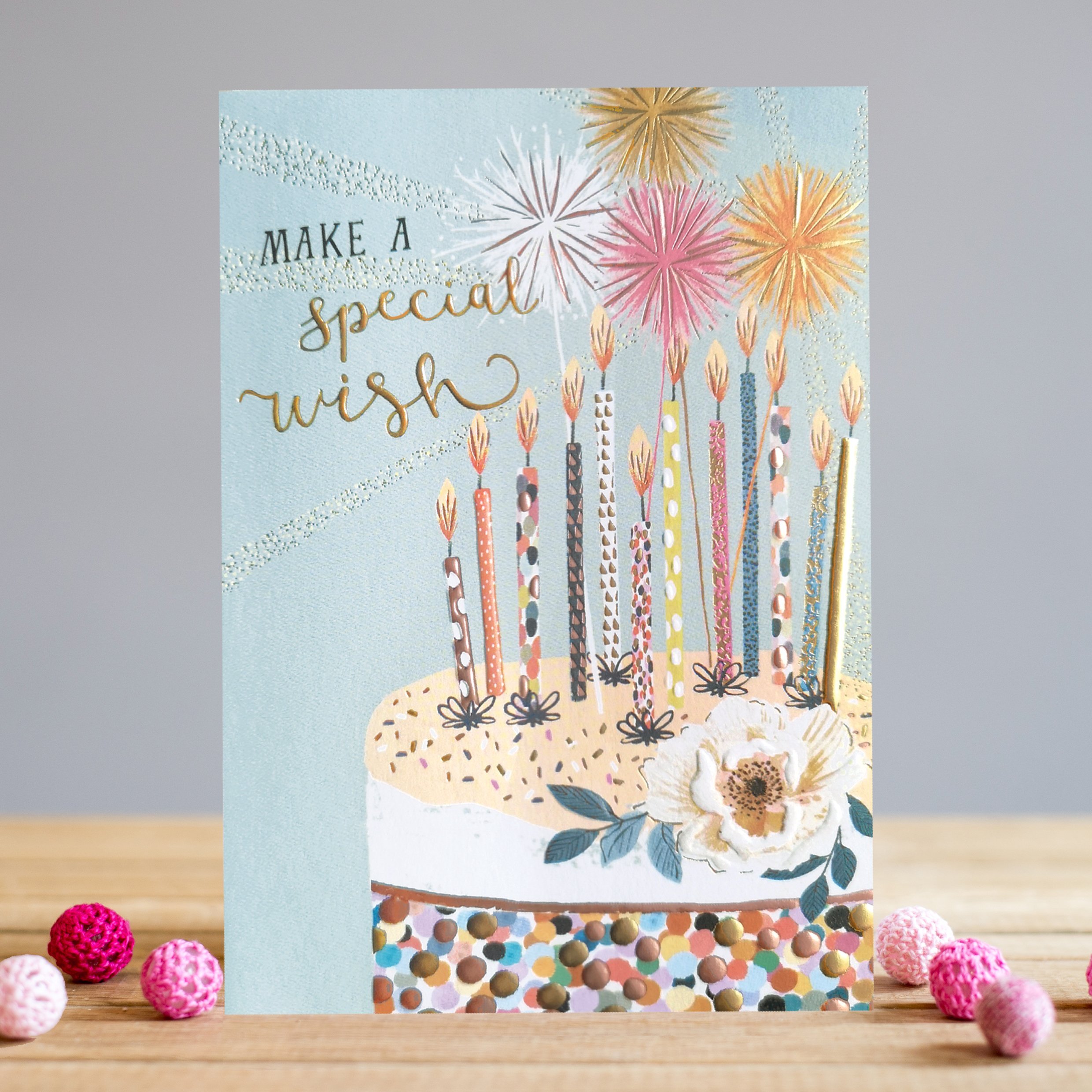 Felicitare - Wish Cake | Louise Tiler Designs