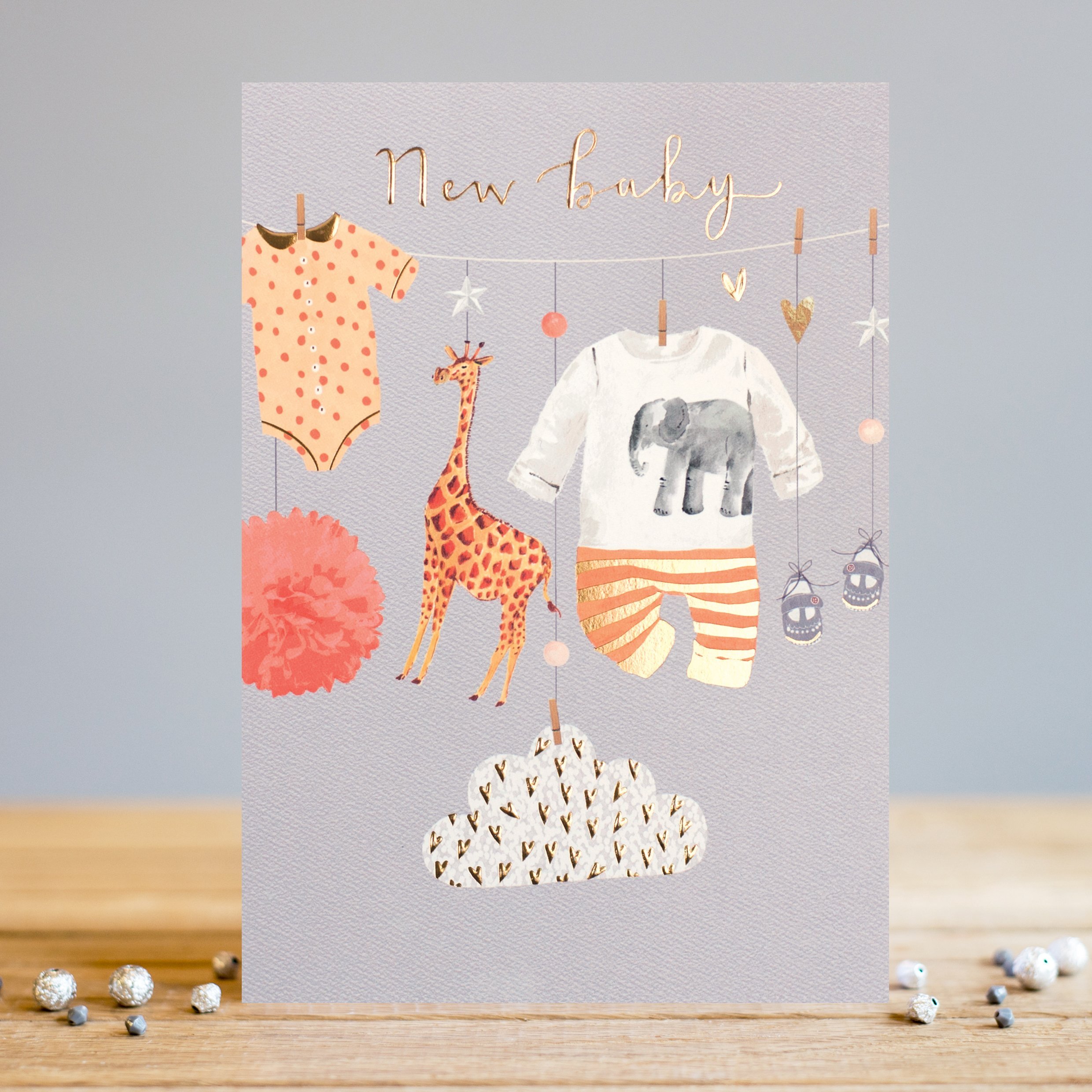 Felicitare - Cute New Baby | Louise Tiler Designs