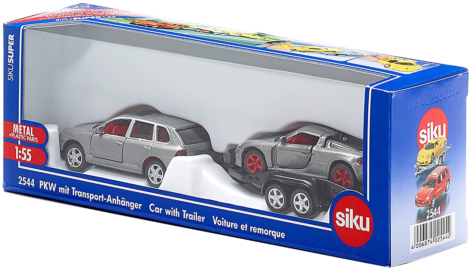 Jucarie - Car with trailer - mai multe modele | Siku - 5