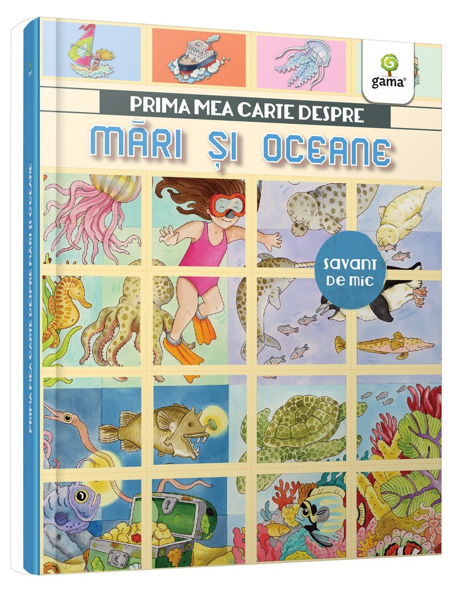 Prima mea carte despre mari si oceane | Pret Mic adolescenti imagine 2021